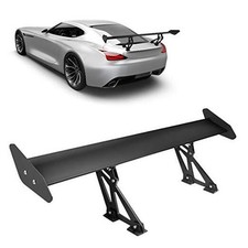 GT Wing Spoiler 43.3 Inch Lightweight Aluminum Single Rear Wing, Adjustable