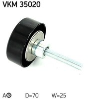 Skf Umlenk-/FüHrungsrolle, Keilrippenriemen Oben, Rechts U.A. FüR Chevrolet