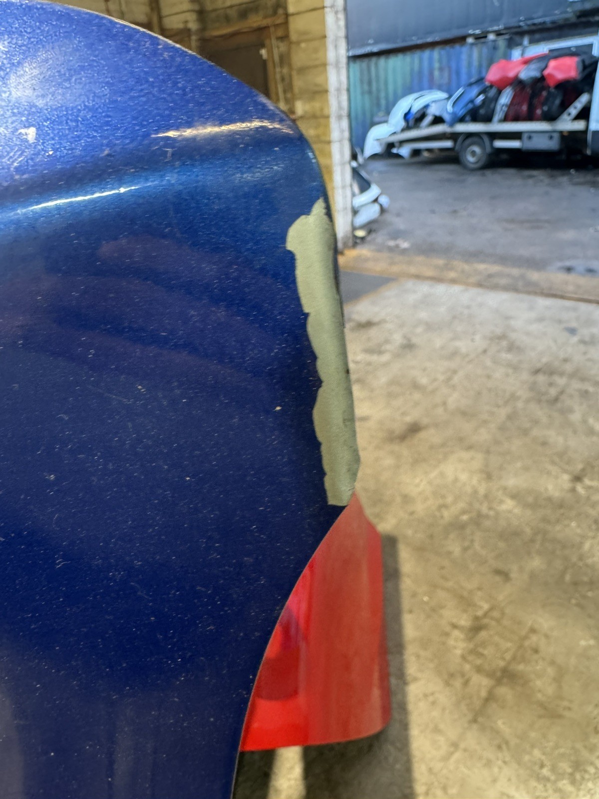 2018 VAUXHALL OPEL MOKKA X MK1 J13 FACELIFT '16-19 BONNET PANEL IN BLUE GQM 3