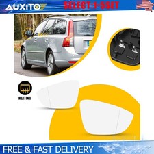 Left Right Heated Blind Spot Mirror Glass For Volkswagen Eos Passat 09-16 2-10x