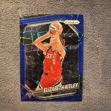 2025 Panini Prizm WNBA Blue Velocity - Elizabeth Kitley #41 - Las Vegas Aces