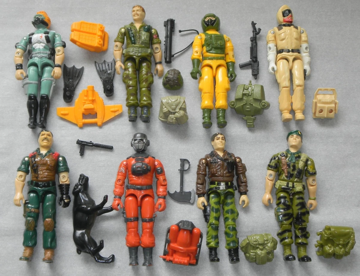 1:18 G.I. Joe Military & Adventure Action Figure Collections for