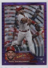 2023 Topps Chrome Purple Sonar Refractor 148/275 Paul Goldschmidt #220 1b9b