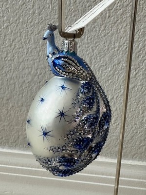 Patricia Breen Pavillion Egg Silver & Blue #5030 2021  4.3  Peachtree VRare