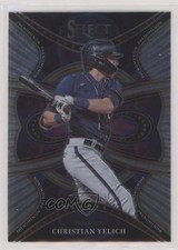2022 Panini Select Phenomenon Christian Yelich #P8 04qn
