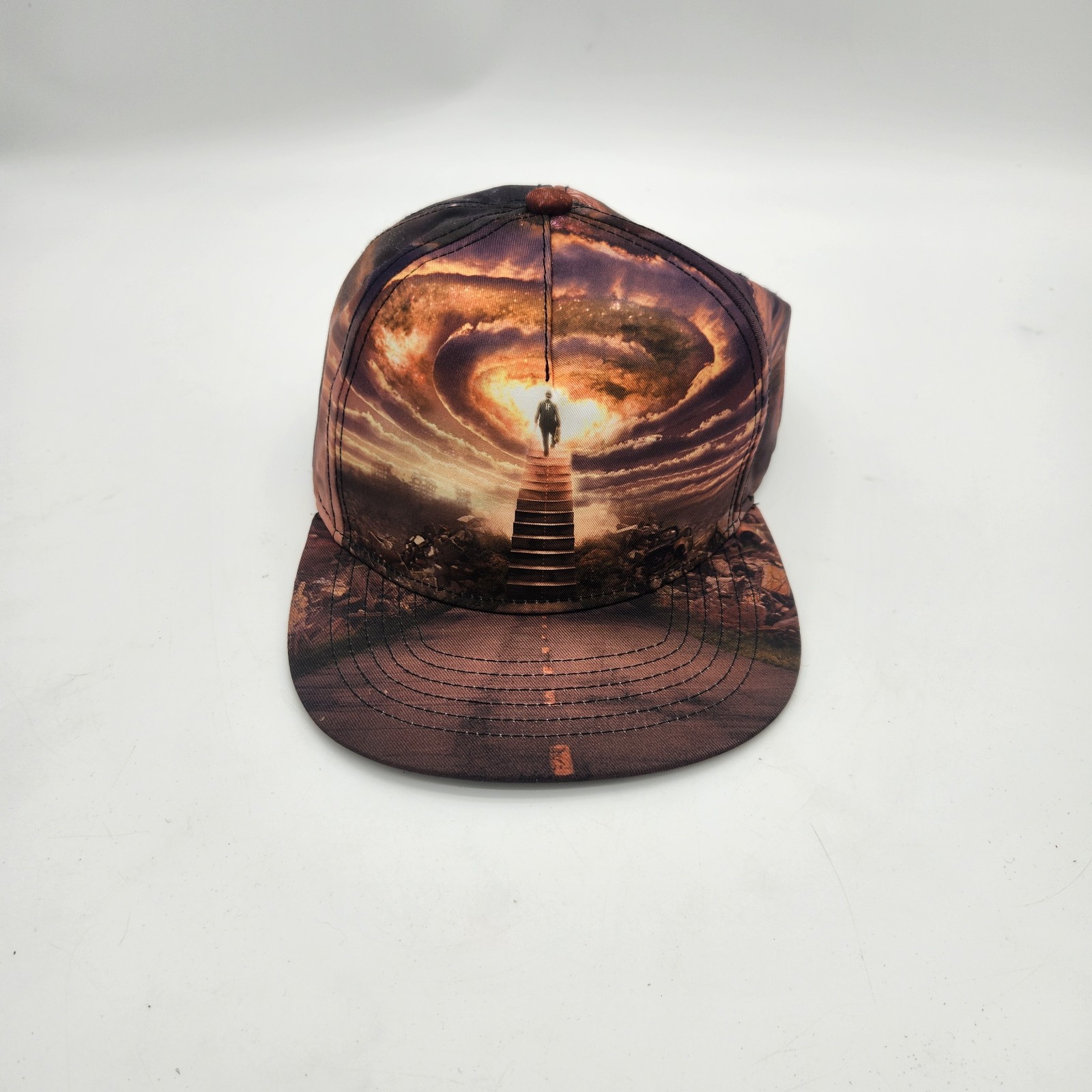 *RARE* Imaginary Foundation SnapBack Hat Brown Ra… - image 1