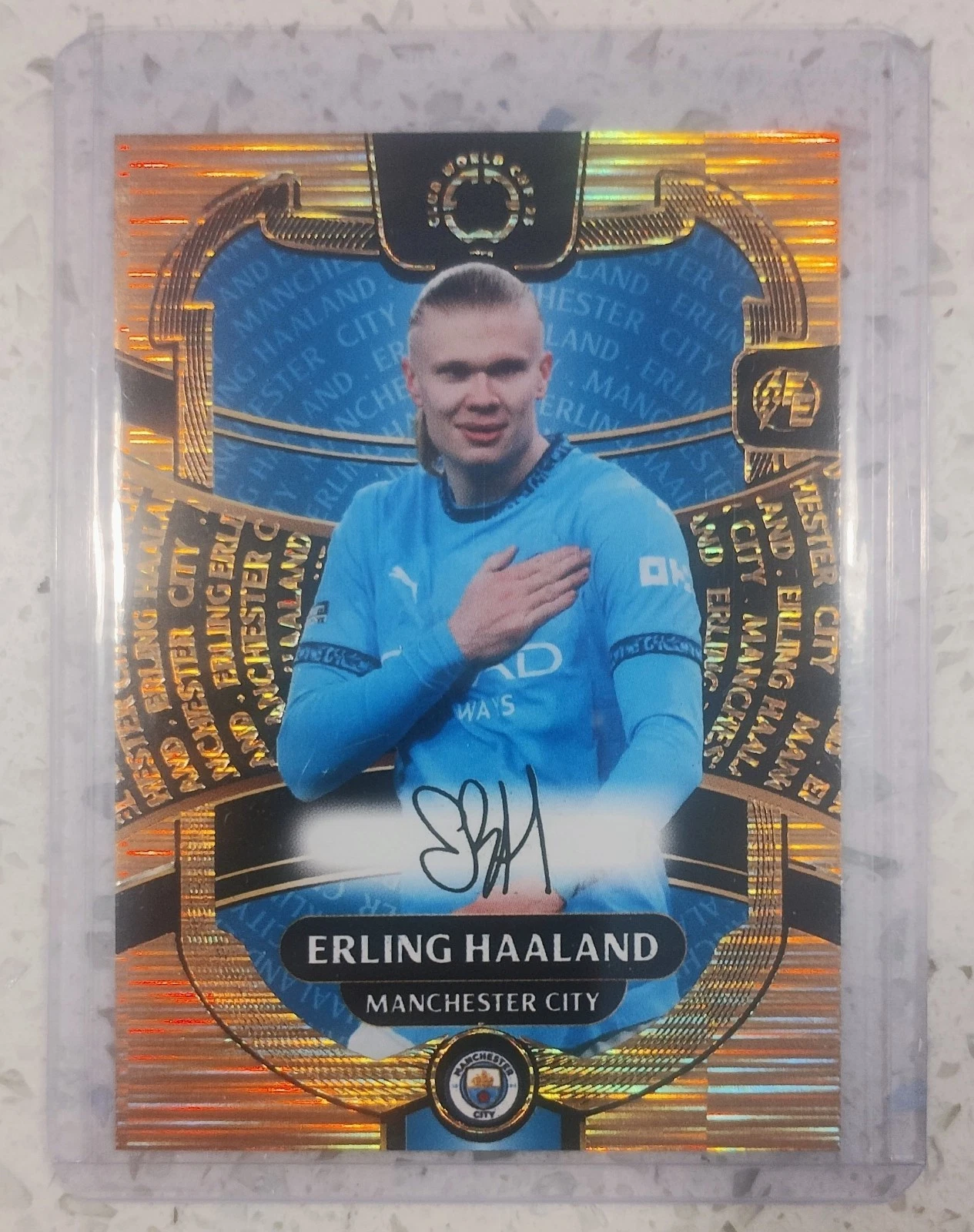 2025 FIFA CLUB WORLD CUP FE Card ERLING HAALAND Printed Auto GOLD FOIL 🟡