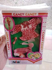ABITINO PER BAMBOLA CANDY CANDY POLISTIL ANNI '80 NUOVO ED IN BOX
