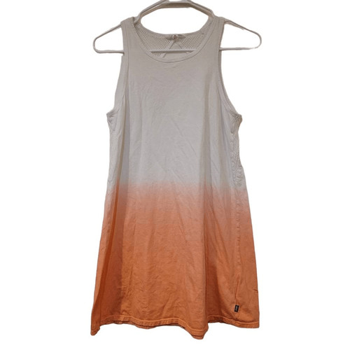 Vans Women's White Fades to Salmon Cotton Tank Top Dress