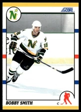 1990-91 Score Rookie & Traded BOBBY SMITH #75T North Stars FREE Ship!