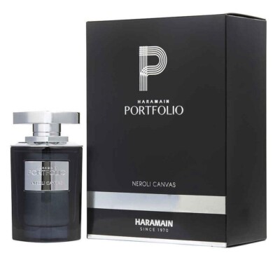 Al Haramain Portfolio Neroli Canvas Perfume Top EDP 75mL 2.5 OZ Rich Men Top