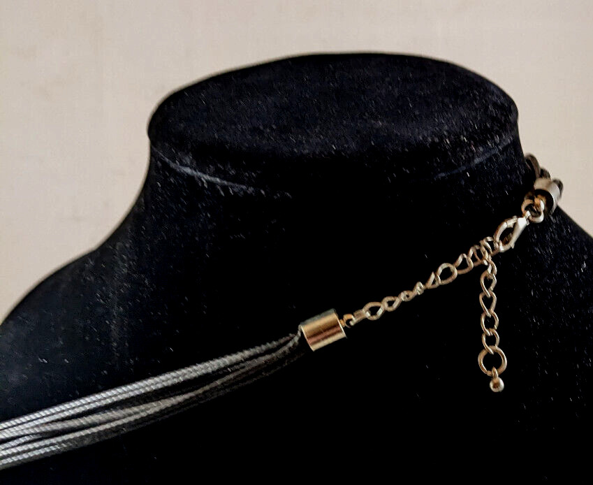 Vintage Multi-Stand Statement Necklace - image 6