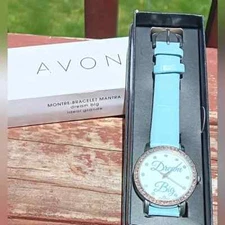 Avon Montre-Bracelet Watch "Dream Big" - Blue