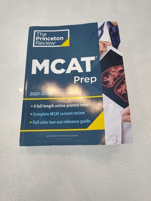 Princeton Review MCAT Prep 2021-2022: 4 Practice Tests Complete Content review