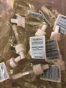 4 Bath Body Works White Barn Renew Refresh Wallflowers Oil