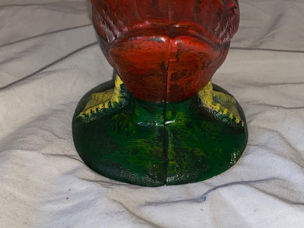 Red Goose Shoes Cast Iron Heavy Bank Metal Vintage | eBay Red Goose Shoes Cast Iron Heavy Bank Metal Vintage | eBay
