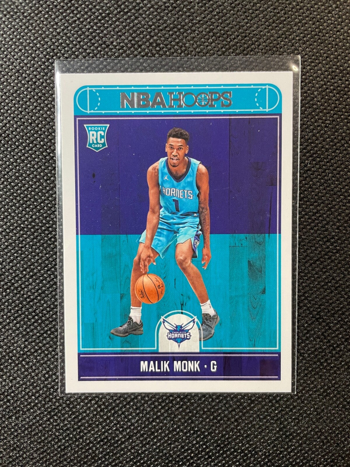 2017-18 Panini NBA Hoops Malik Monk Rookie #261 Sacramento Kings