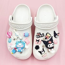 Black Kumi Cinna Shoes Charm Set