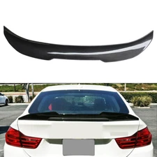 Carbon Style Rear Spoiler Lip For 2014-2020 BMW 4 Series F36 Gran Coupe PSM Style