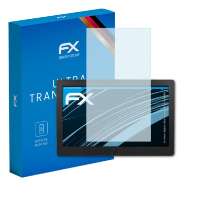 atFoliX Schutzfolie für Andoer Digitaler Bilderrahmen 10 Zoll 1024x600 klar