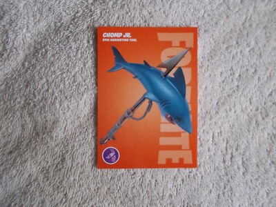 Panini: Fortnite 2021 ''CHOMP JR / HARPY'S CLAW'' #H59 Trading Card Series 3