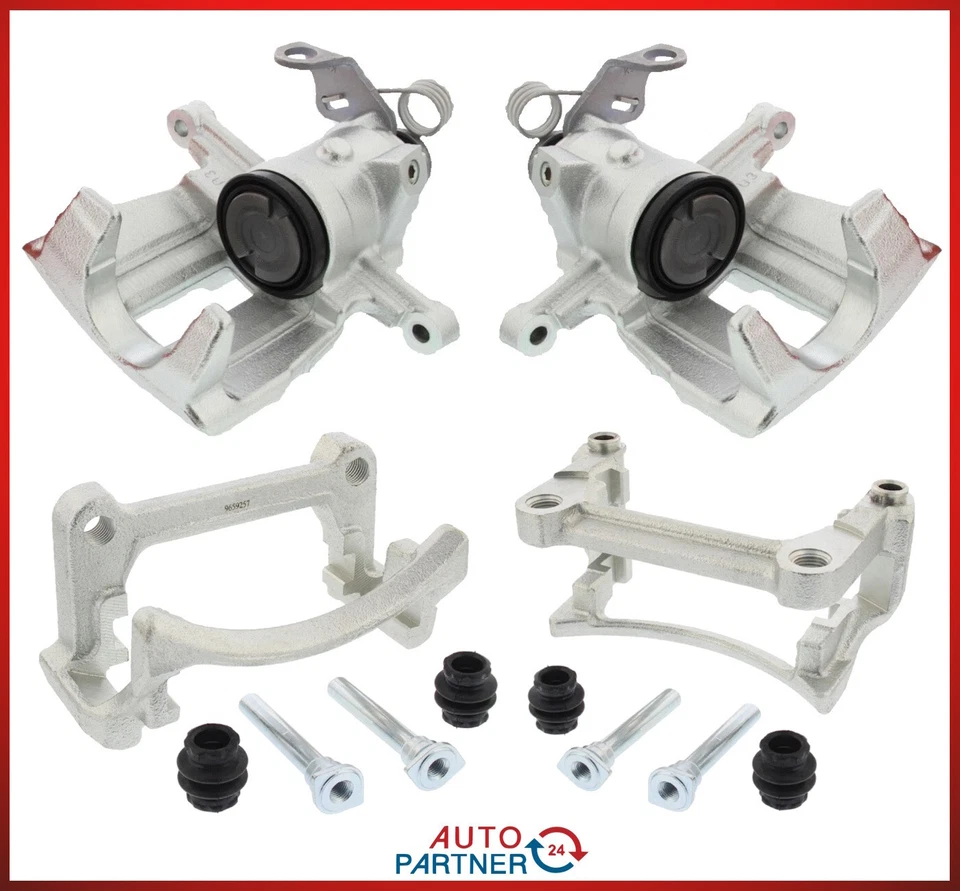 2X Étrier De Frein Support Pour VW T5 / T6 Bus Arrière Gauche Droite Frein 294MM - Photo 1/1