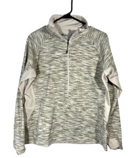 Columbia Women's 1/2 Zip Long Sleeve Pullover Jacket Sweater XL See Measurements