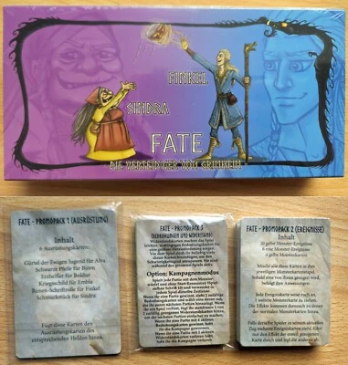 FRYXGAMES, ELZNIR GAMES 4 Erweiterungen für "Fate: Die Verteidiger von Grimheim", deutsch, Brettspiel