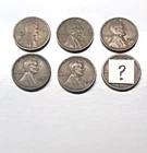 Key Date WHEAT CENTS 1909P, 1924S, 1932P, 1932D, 1933D, + Mystery Coin, in Good+