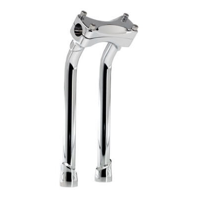 Biltwell Riser Murdock Höhe 12'', Pullback 2'' Chrom, für Harley-Davidson mit TÜV!