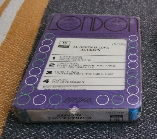 Al Green Al Green Is Love original 1975 canadian sealed 8 track unplayed Soul - Picture 2 of 2