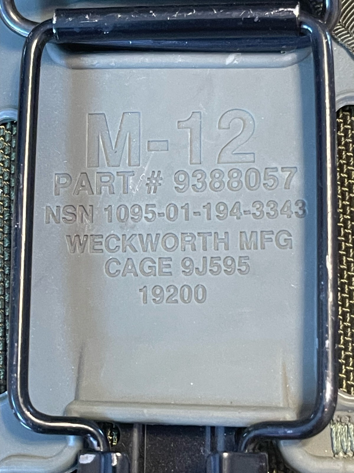 New USGI Genuine M12 Holster for Beretta M9 NSN 1095011943343