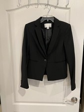 Women  s Bar III black single button blazer. Size 4