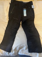 Arctix Men's Essential Snow Pants Size 32-34 Waist, 32 Length Black NEW W/tags