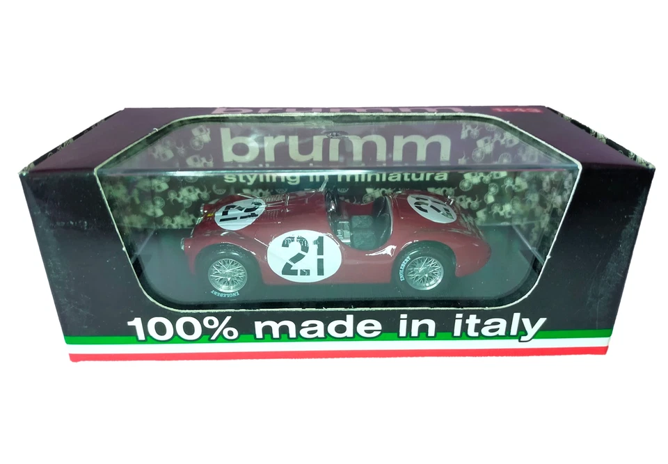 1:43 BRUMM Ferrari 125 - Circuito de Pescara 1947 - Franco Cortese #21 - Imagen 2 de 2