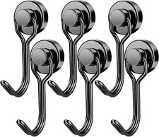 Magnetic Hooks 30 LBS Magnetic Hooks Cruise Black Heavy Duty Strong Neodymium Sw