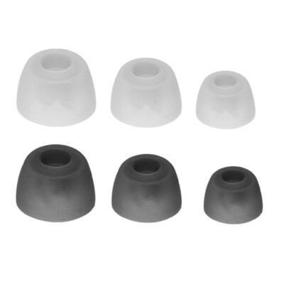 Earbuds Tips 3Pairs Replacement Silicone Eartips For Tune Earphones