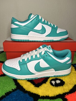 NEW Nike Dunk Low Clear Jade White DV0833-101 Sz 10.5M