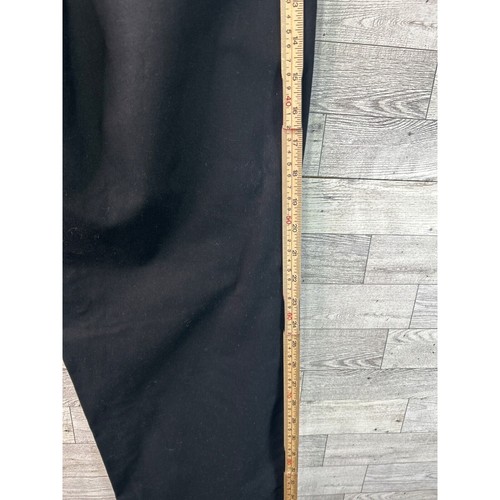 George Khaki Chino Dress Pants Men's Preppy Black Regular Fit Size 40X32 - Picture 7 of 12
