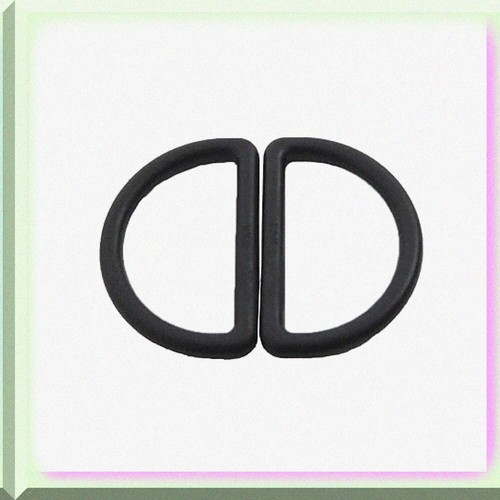 WebBrite 100-Pack 25mm Plastic D-Rings for Belts & Bags - Bild 3 von 3