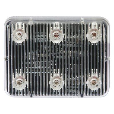 ECCO ED0004C 8'' Stick-A-LED Series Surface Mount White LED Strobe Light