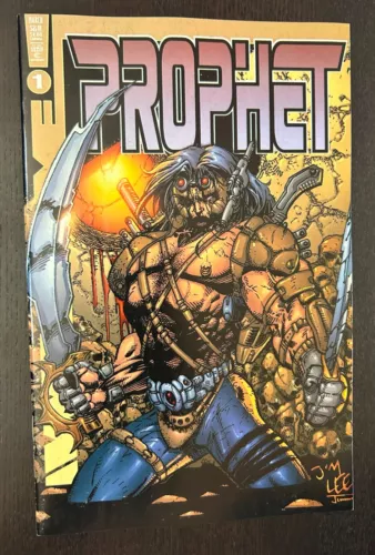 PROPHET #1 (Awesome Comics 2000) -- Jim Lee Flipbook VARIANT -- NM-