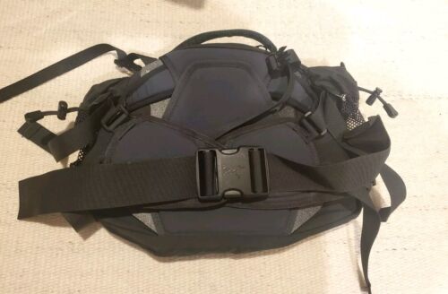 Arcteryx BLUE BLACKQ10 Lumbar Waist Pack Bag Outdoor Hiking Camp Climbing Travel - Picture 4 of 16