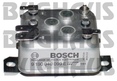VW PORSCHE 912 65-69 GENUINE OEM BOSCH 12 VOLT VOLTAGE REGULATOR - FREE SHIP