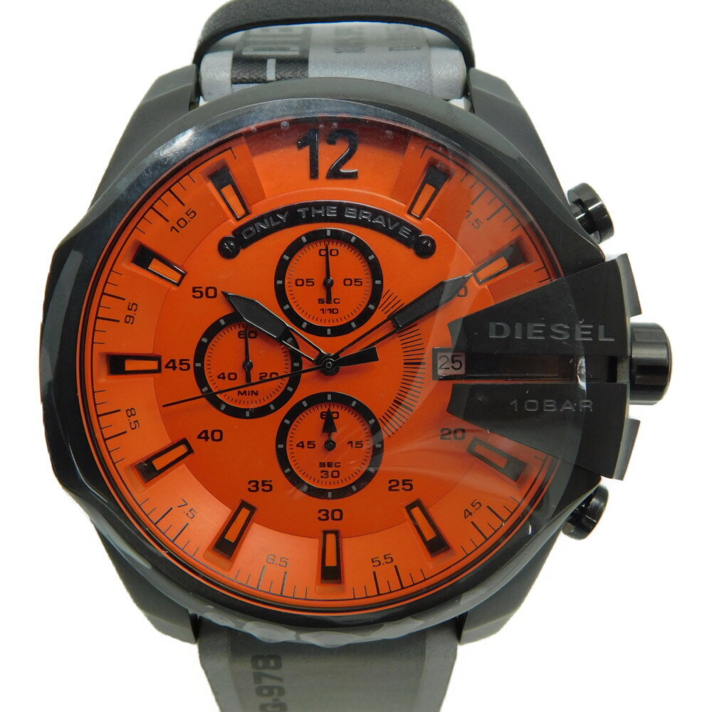 Diesel DZ-4535 Quartz Chronograph SS Stainless Steel Polyurethane