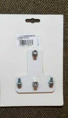  24359 Adapterplatte 6 | König & Meyer für Wandhalterung weiß