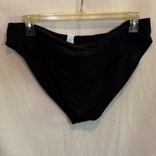 AA-35 Aerie NWT PLUS SIZE XXL Black Bikini Bottoms Summer Swim Wear