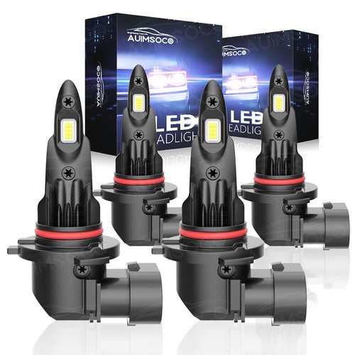 9005 9006 LED Headlight Kit 6500K Combo Bulbs Hi Lo - Foto 10