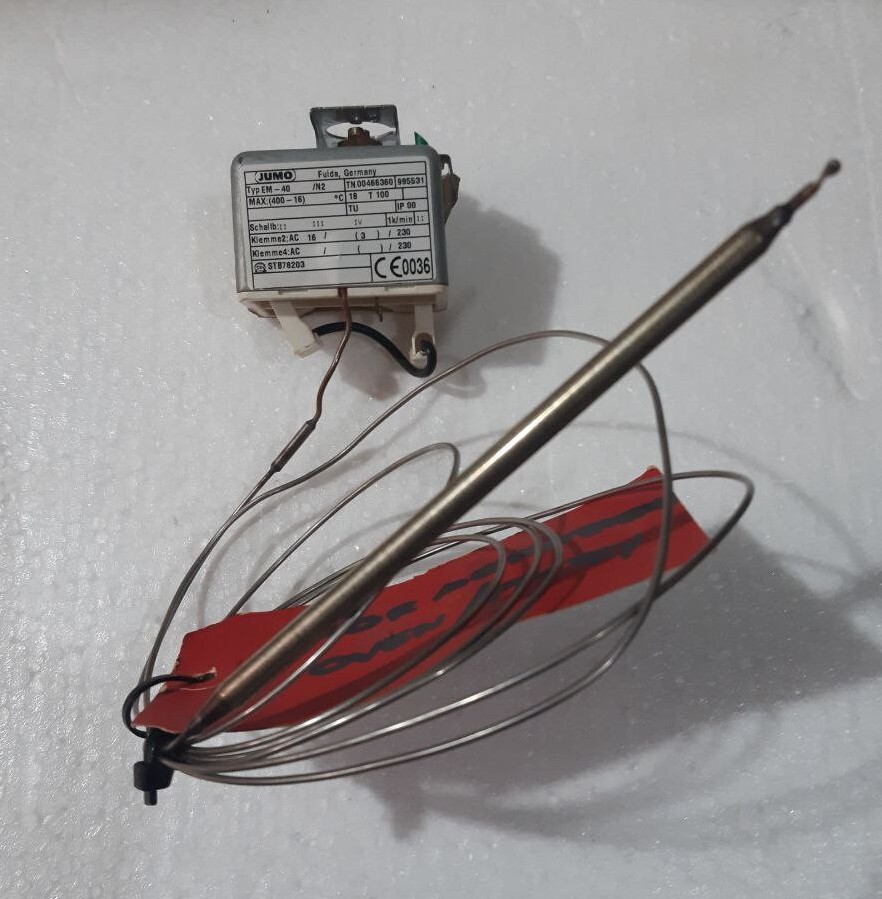 JUMO TYP EM-40/N2 THERMOSTAT MAX 400-16°C NEW