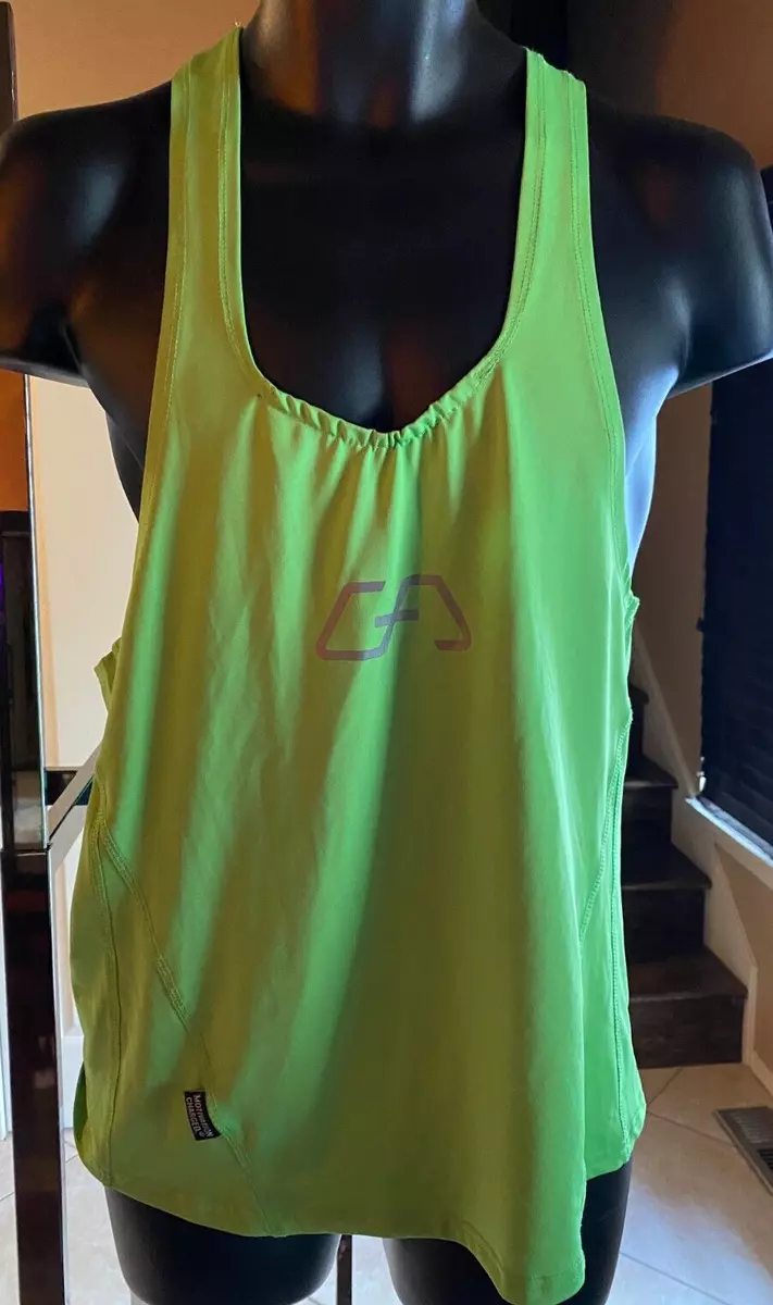 GYM AESTHETICS Men tank top XL Gym Aesthetics Neon Green eBay